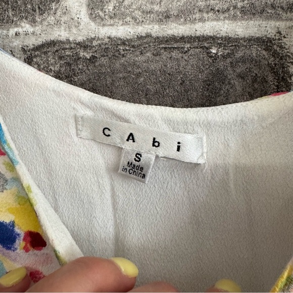 Cabi Meadow Ditsy Floral Slip Mini Dress Spaghetti Strap #321 - Picture 6 of 11